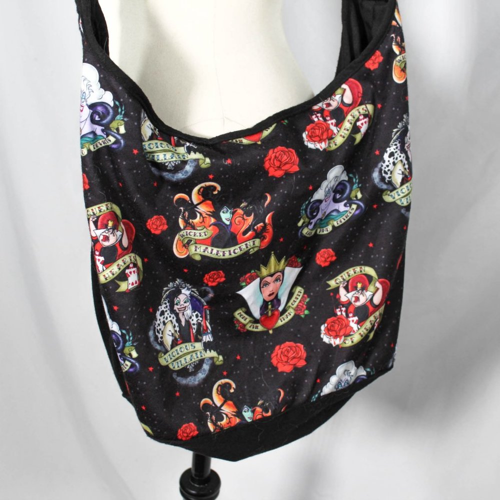 Disney Villains Loungefly Hobo Bag Purse